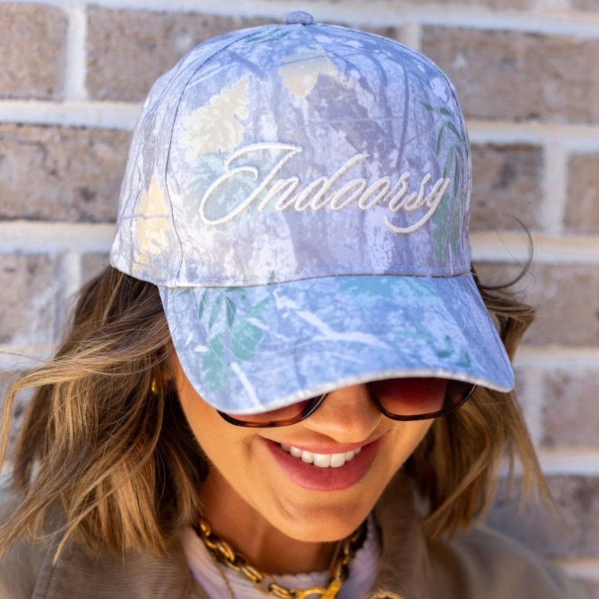UM X @livinwithMB Indoorsy Camo Hat